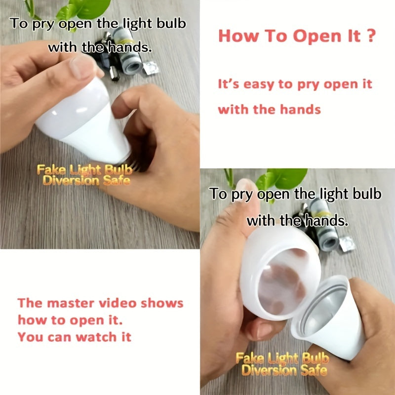 Light Bulb Transfer Safety Safe Container Home Office Storage