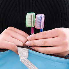 5pcs Toothbrush Head Covers Colorful Soft Durable Bathroom Accessory