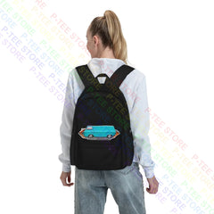 1961 1967 E Series Econoline Panel Van Large Capacity Backpack Print Sports Bag