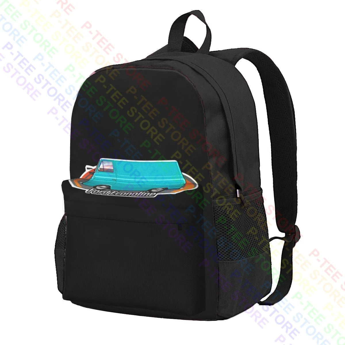 1961 1967 E Series Econoline Panel Van Large Capacity Backpack Print Sports Bag