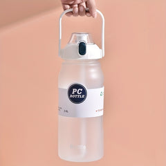 Gradient Leakproof Water Bottle with Straw 2L 68oz