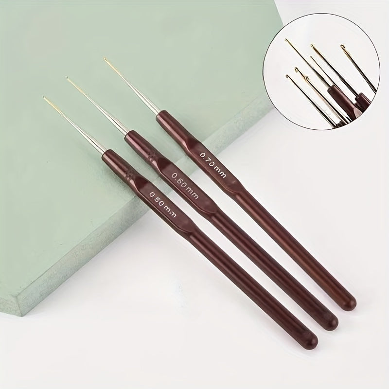 16pcs Crochet Kit Yarn Knitting Needle Set