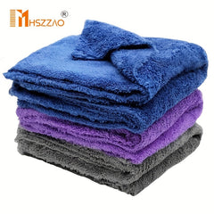 3pcs 40X40CM 350GSM Car Wash Microfiber Towel Cleaning And Drying