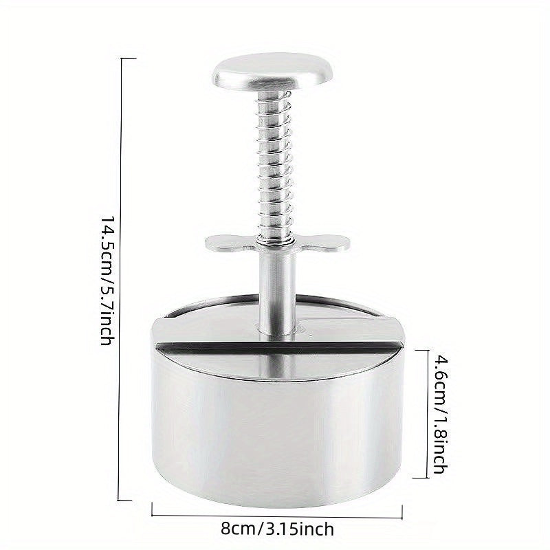 Stainless Steel Burger Press for Hamburger Steak Pie - Kitchen Gadgets