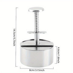 Stainless Steel Burger Press for Hamburger Steak Pie - Kitchen Gadgets