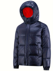 Women's Sports Casual Down Jacket Hooded Coat