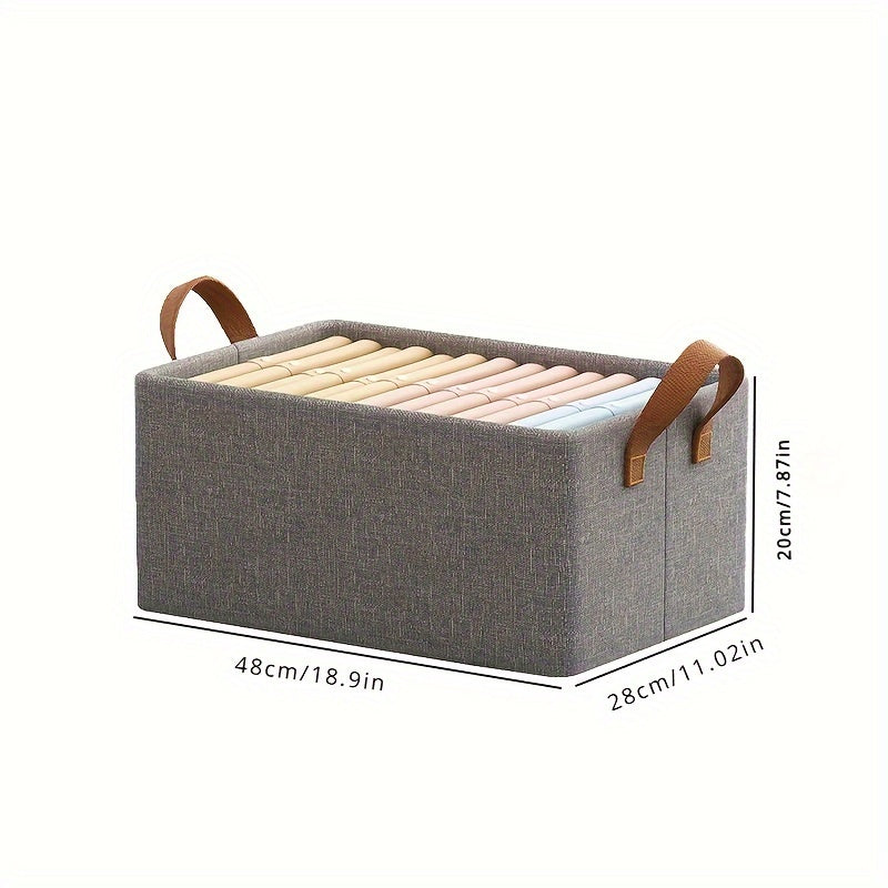 Foldable Storage Box Clothes Wardrobe Drawer Dustproof Pants Box