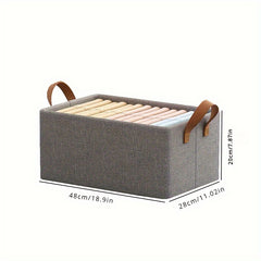 Foldable Storage Box Clothes Wardrobe Drawer Dustproof Pants Box