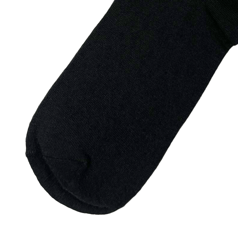 6 Pairs Men's Striped Crew Socks Comfy Casual Style Winter & Autumn