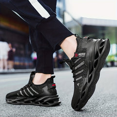 Men's Slip on Blade Sneakers Lightweight Athletic Shoes