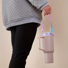 Soft Silicone Water Bottle Handle for Hiking Traveling Camping