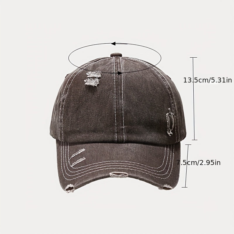 Vintage Unisex Sunshade Casual Baseball Cap Outdoor Sport