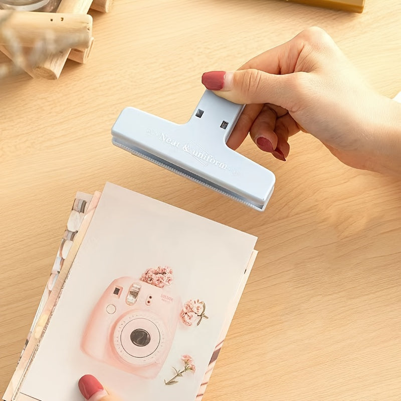 1pc Anti-slip Magnetic Clip Student File Bill Clip