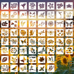 Reusable Painting Template for Wooden Wall Decoration