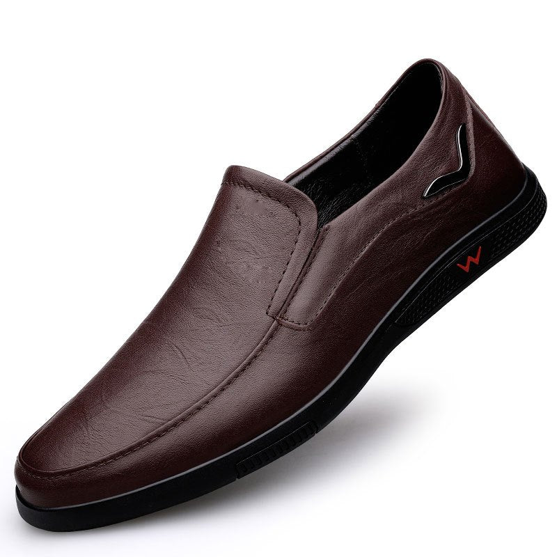 CLOHOO Men's Customizable Leather Dress Shoes