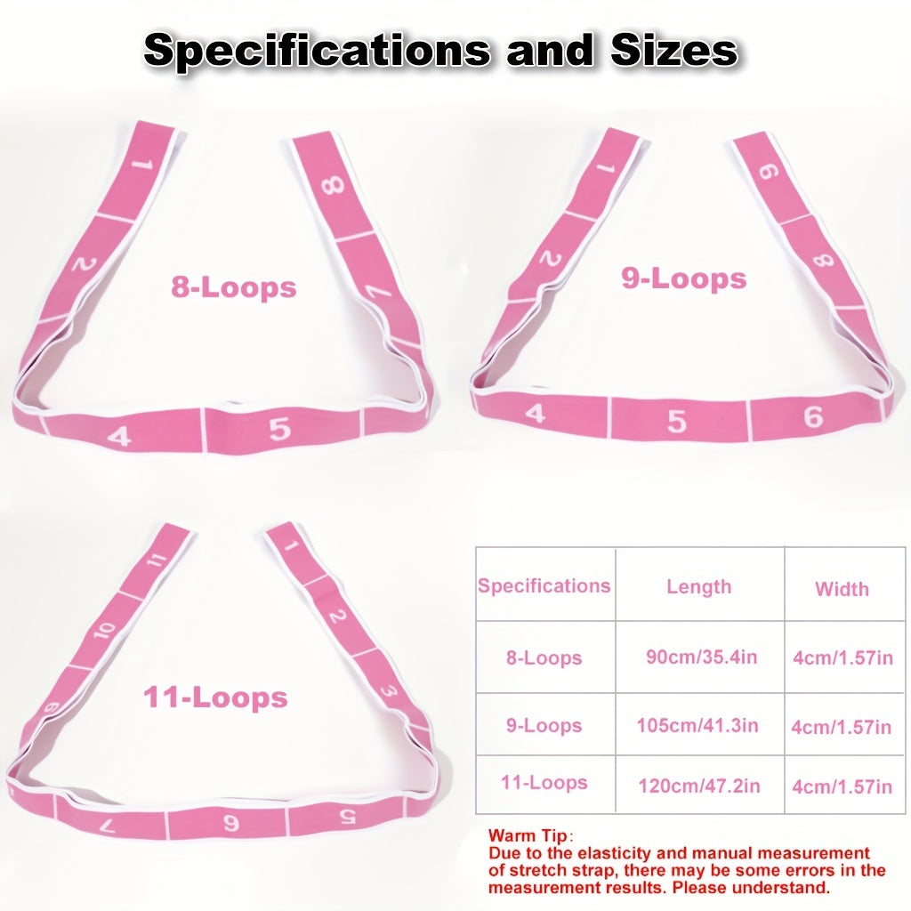 Loops Elastic Exercise Band for Hamstring Stretcher
