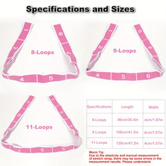 Loops Elastic Exercise Band for Hamstring Stretcher