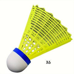 Plastic Badminton Balls High Speed Training Indoor & Outdoor Sports 12pcs