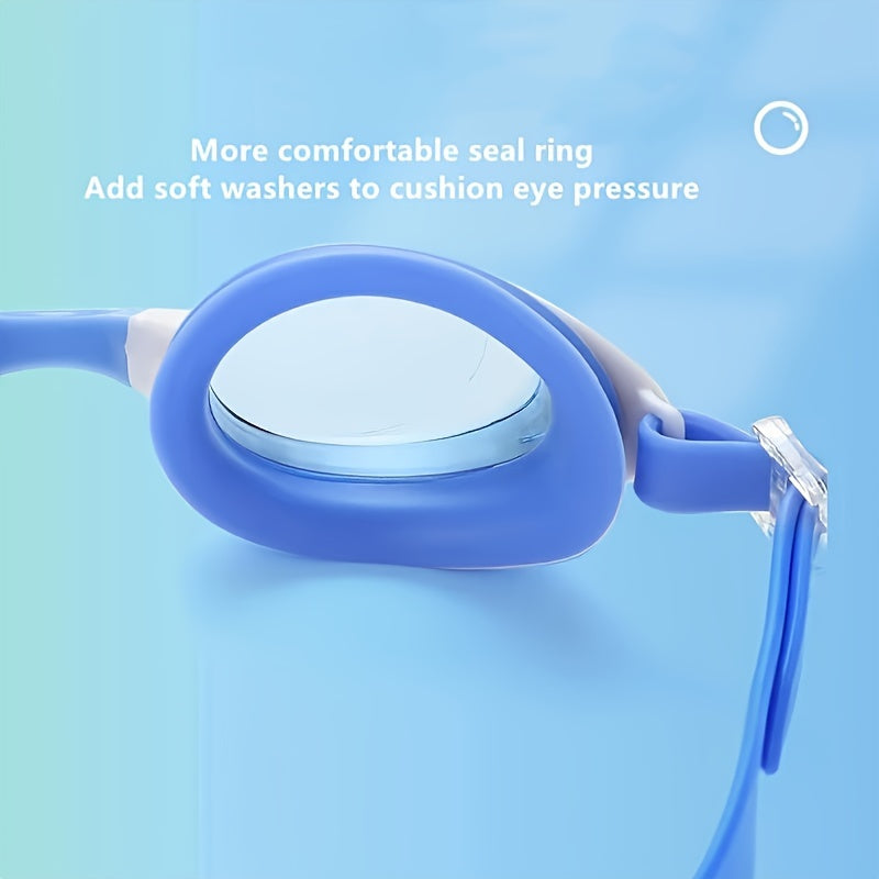 Kids Anti-fog Swimming Goggles HD Waterproof