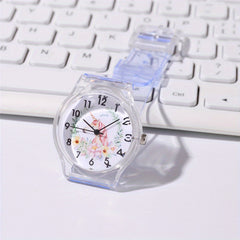 Cute Unicorn Plastic Strap Kids Watch