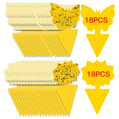 50pcs Sticky Traps for Pest Control Indoors & Outdoors