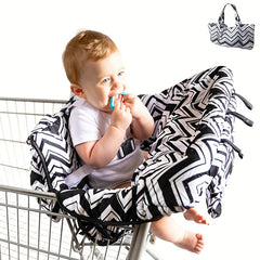 Baby Supermarket Shopping Cart Seat Cushion High Chair Cover