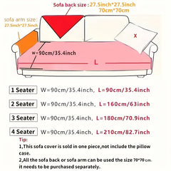 Rabbit Plush Sofa Cover Winter Thickened Couch Cover Furniture Protector