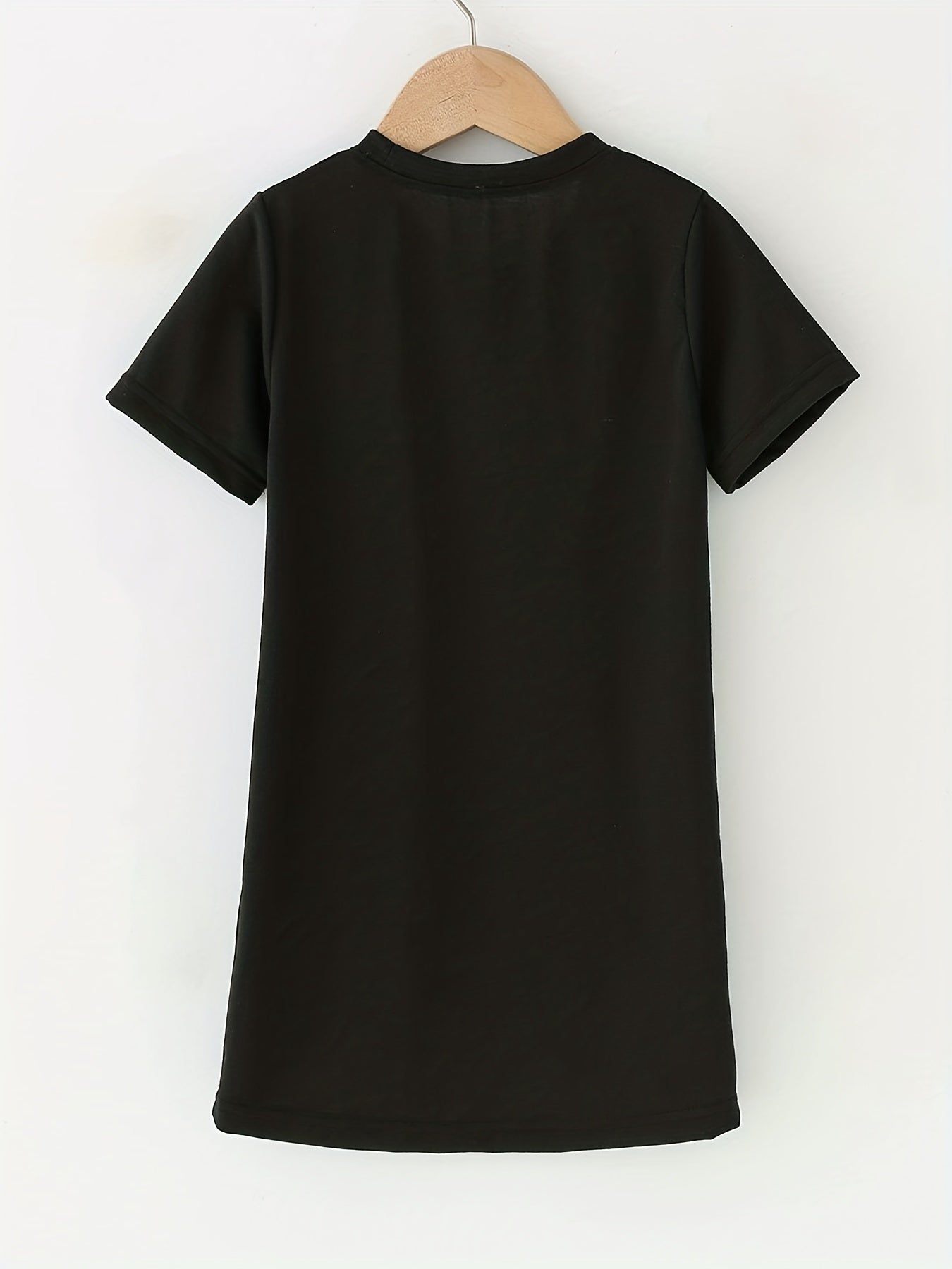 Toddler Girls Letter LOS ANGELES T Shirt Dress