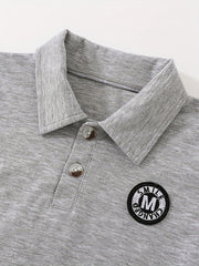 Boys M Casual Outfit Polo Shirt & Shorts Kids Summer Clothes Sets