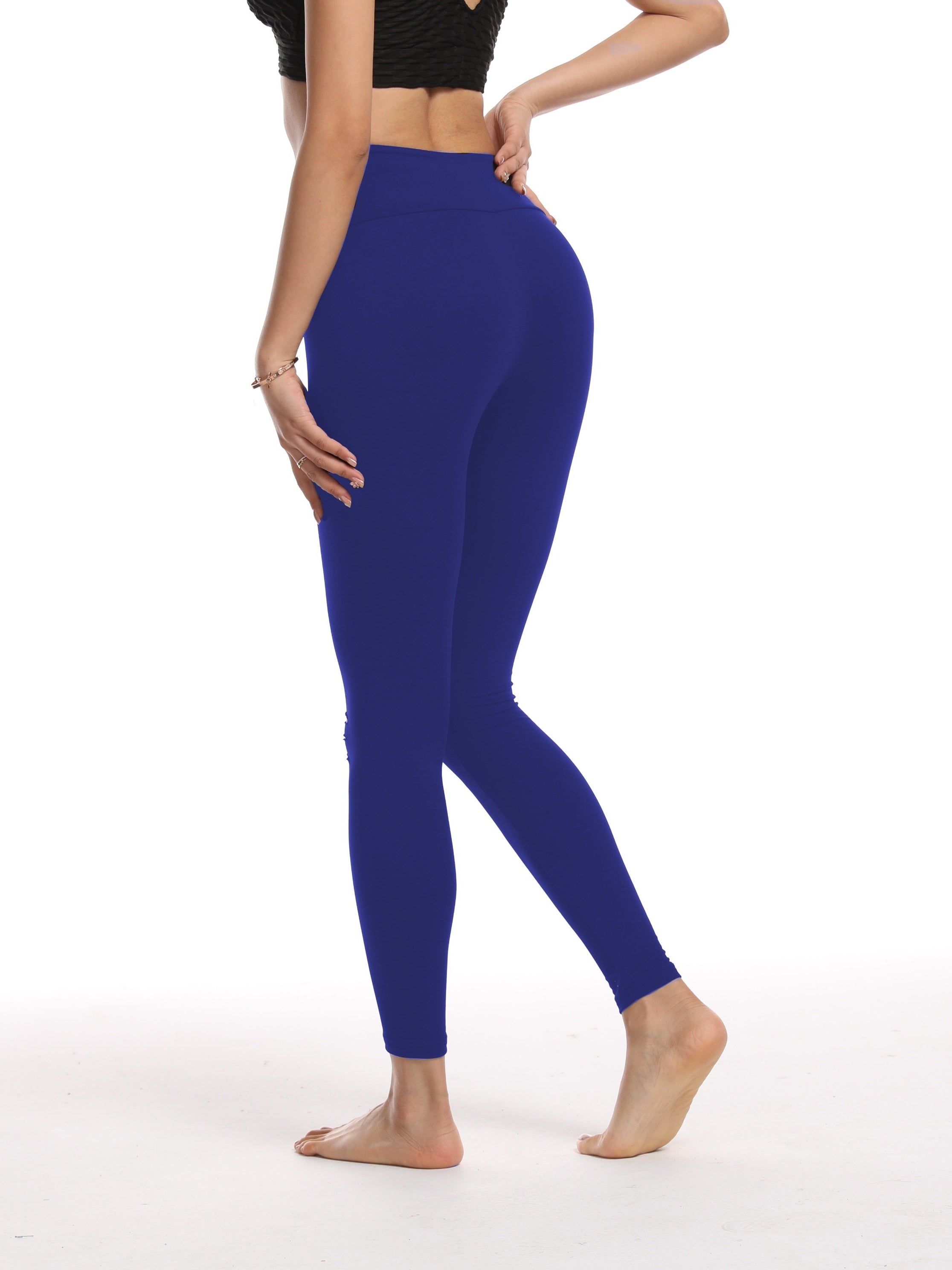 Rippled Yoga Leggings High Waist Hip lifting Fitness Workout Gym Pants