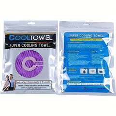2Pcs Cooling Quick Drying Towel for Outdoor Sports