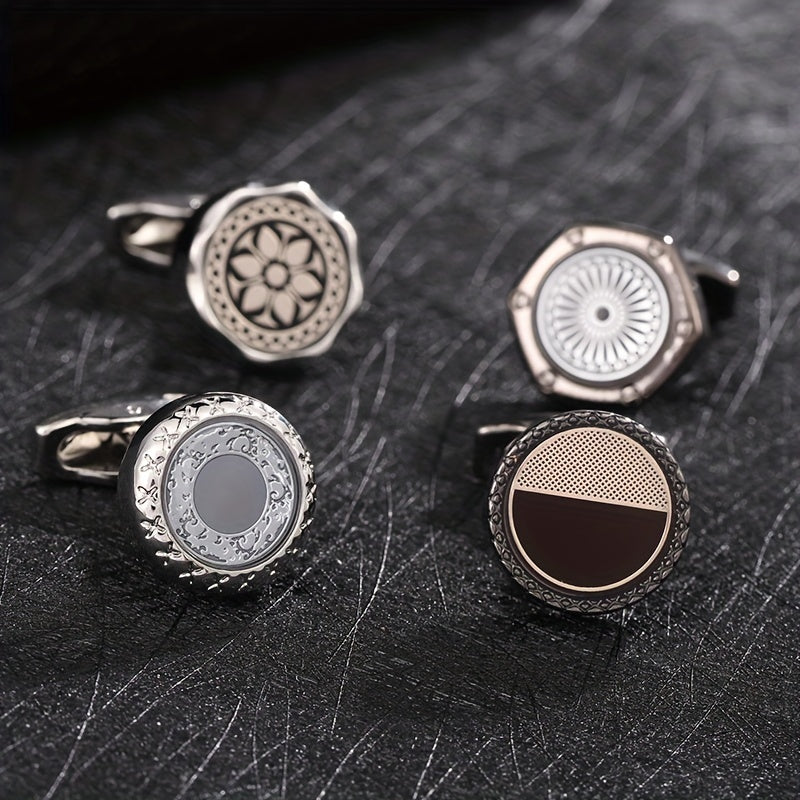 High-end Men's Cufflinks Gift Sets - Stylish Men's Jewelry Accessories