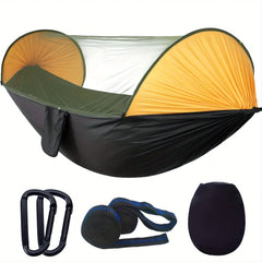 Portable Hammock With Mosquito Net & Straps