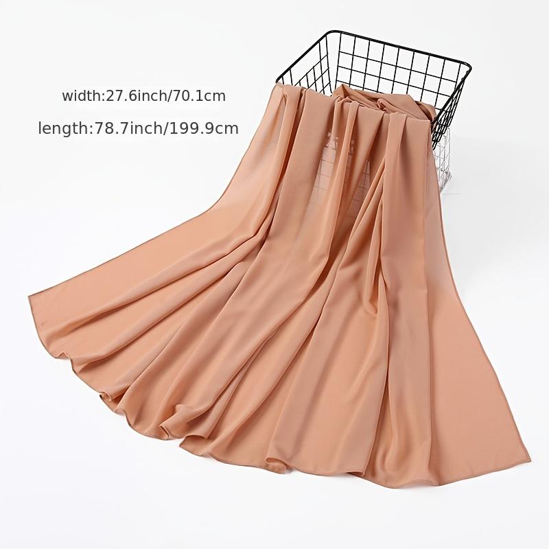 Pearl Chiffon Women's Winter Shawl Scarf