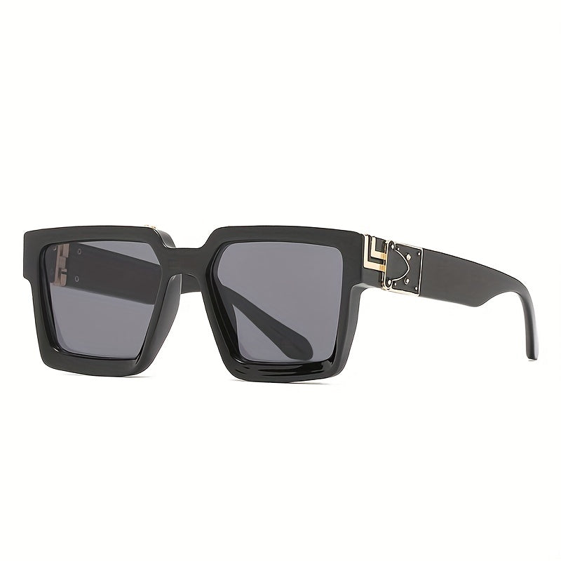 Men's Square Frame Sunglasses for Street Photography
