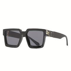 Men's Square Frame Sunglasses for Street Photography