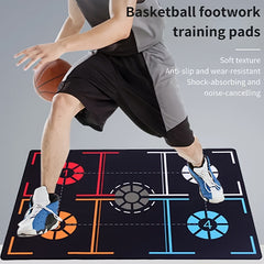 Basketball Step Training Mat Soundproof Non slip Indoor Outdoor Universal Use
