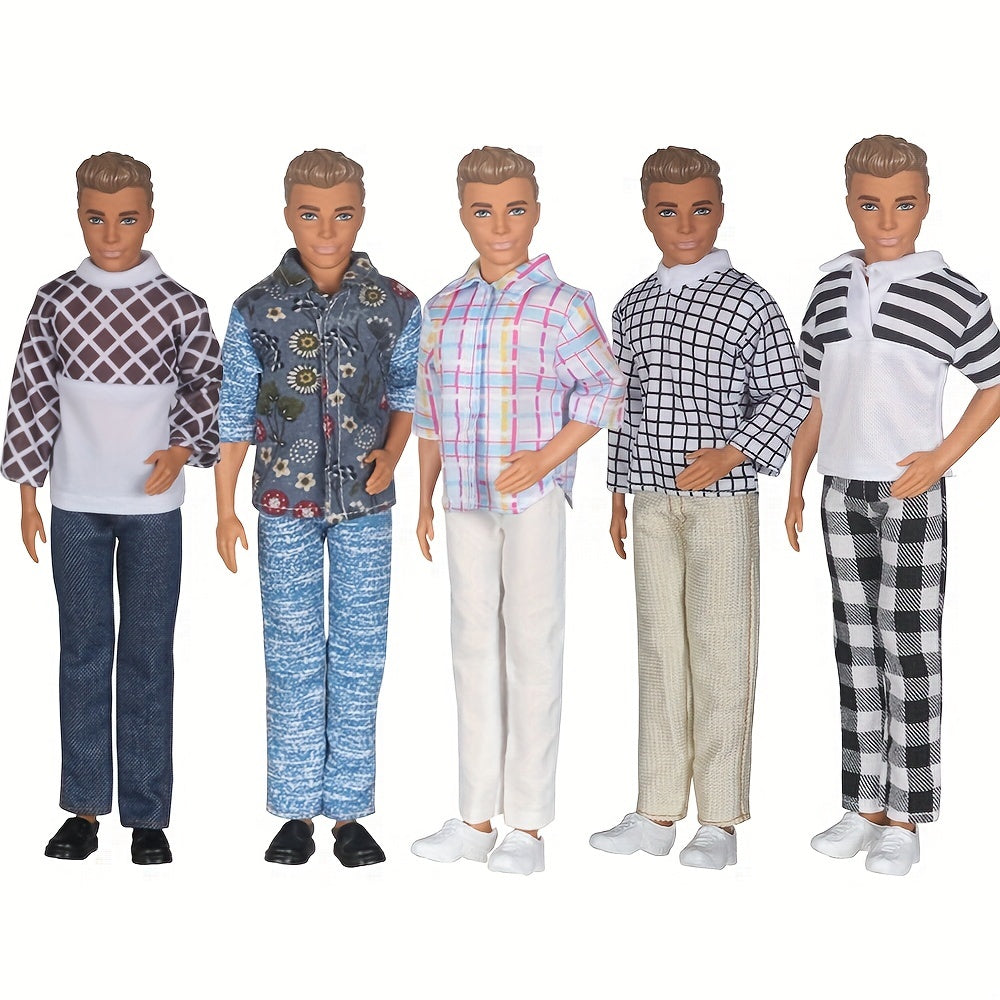 5pc Doll Clothes Outfit Set for 30' Dolls - Doll Accessories Toys Gift