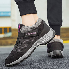 Men's Warm Cotton Outdoor Cold-proof Platform Shoes for Winter