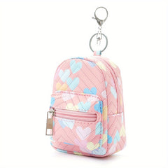 Zipper Bag Coin Purse for Kids Backpack Pendant