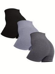 Women's Gym Yoga Shorts High Elasticity and Comfort Hip Lifting Tights