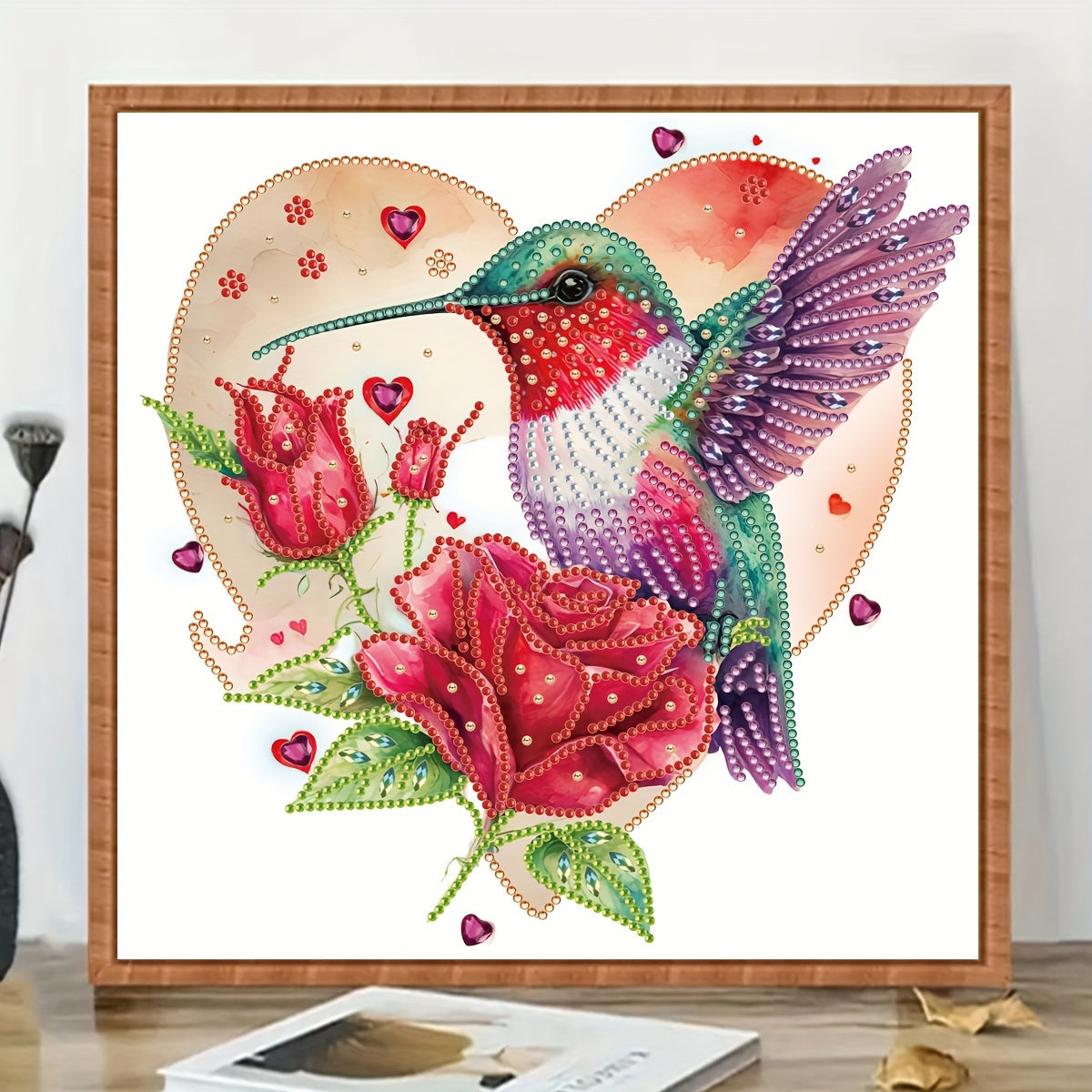 Bird Pattern Diamond Painting Kit for Beginner DIY 5D Diamond Art Kit