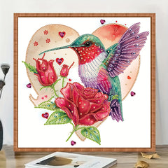 Bird Pattern Diamond Painting Kit for Beginner DIY 5D Diamond Art Kit