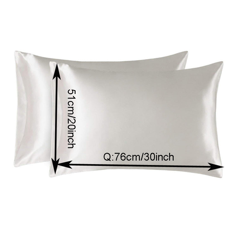 Satin Pillowcases For Hair And Skin - Envelop Closure - Standard Queen King Size