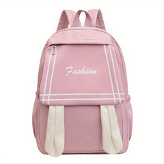 Kids Large Capacity Backpack Travel Schoolbag Flip Pocket Backpack