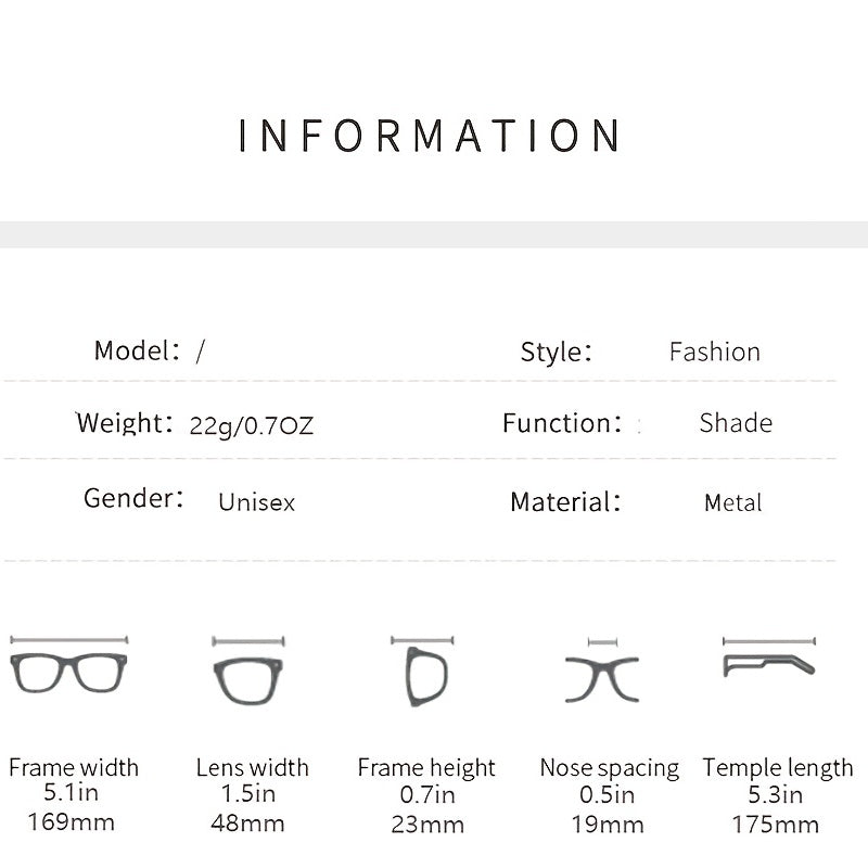 Double Bridge Classic Oversized Sunglasses Vintage Polarized UV Protection