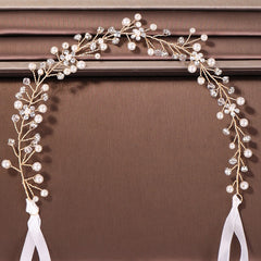 Golden Bridal Hair Vine Wedding Hair Accessories