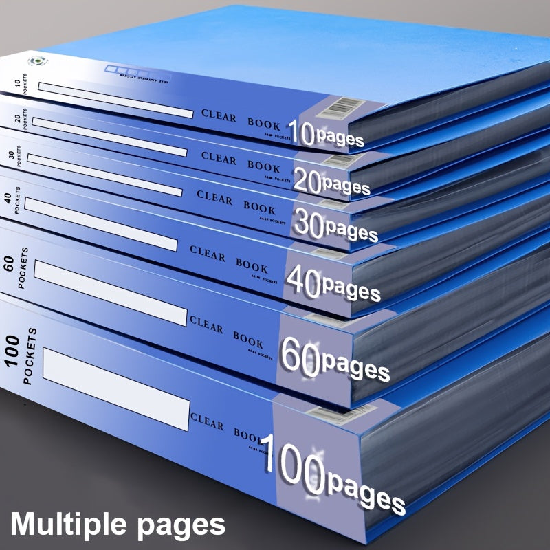 A4 Thickened Document Loose Leaf Folder Student Organizer