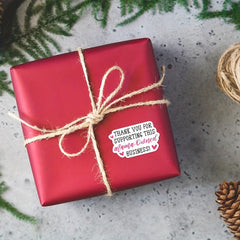500pcs Thank You Stickers for Small Businesses Packaging
