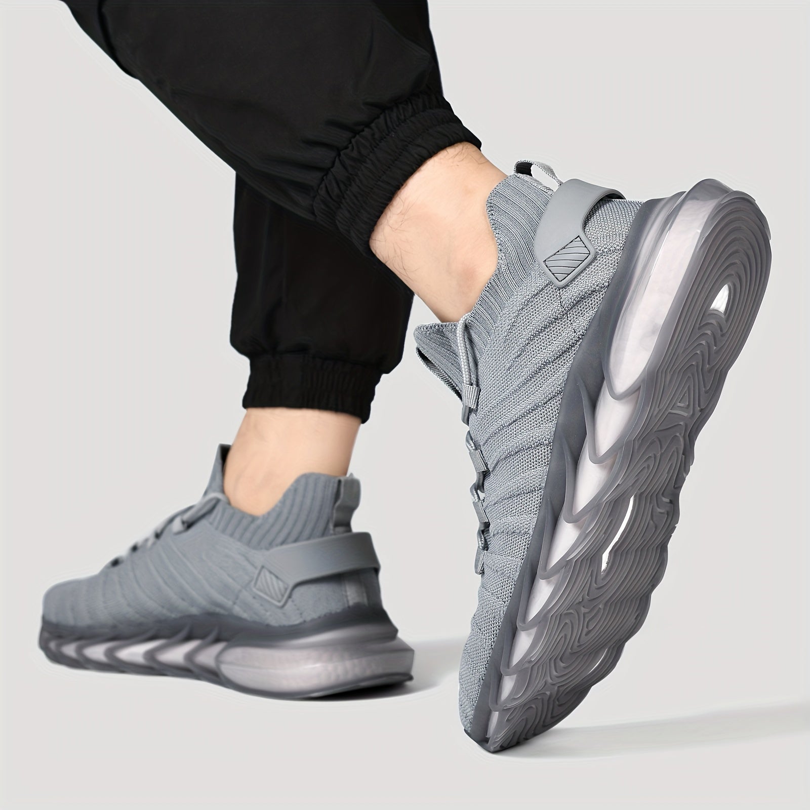 Men's Lightweight Running Shoes Non Slip Breathable Sneakers